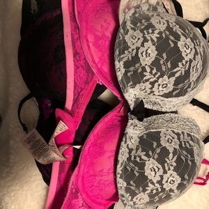 La SENZA Lace Push-Up Bra Set of 3